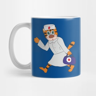 Funny cat doctor Mug